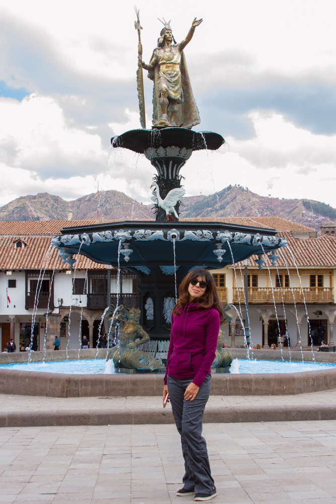 Pachacuti in Plaza de Armas